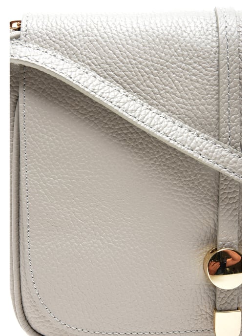 Renata Corsi SS22 RC 1100 Grey Leather Bag - Image 3