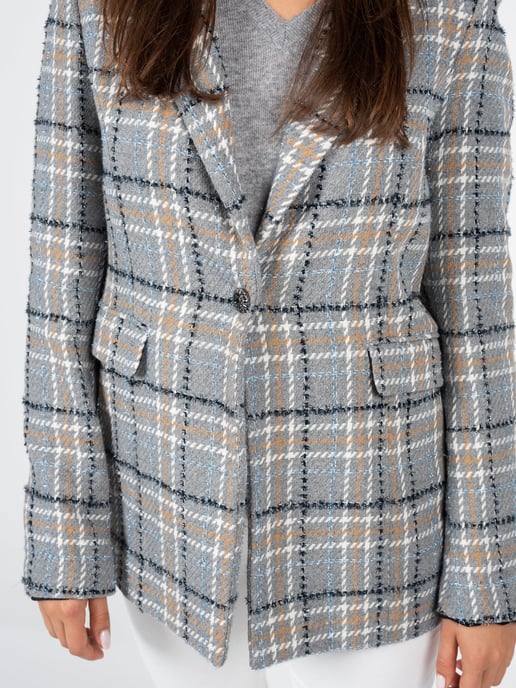 Liu Jo Jacket Woman's Grey - Image 4