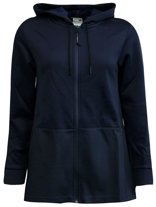 Puma Evo Drapey Dam Navy Träningsjacka - Image 1