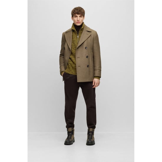 Men's Boss Millenium Sweatshirt in Green