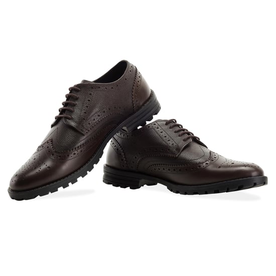Redfoot James Dark Brown Brogue