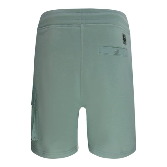 Belstaff Tide Steel Green Sweat Shorts - Image 2