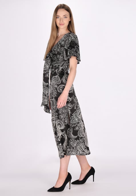 Dreimaster Dress women black white - Image 3