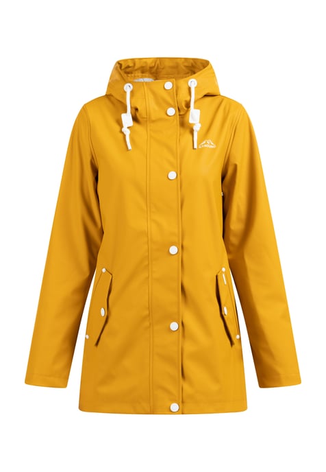 ICEBOUND rain jacket women curry - Image 1