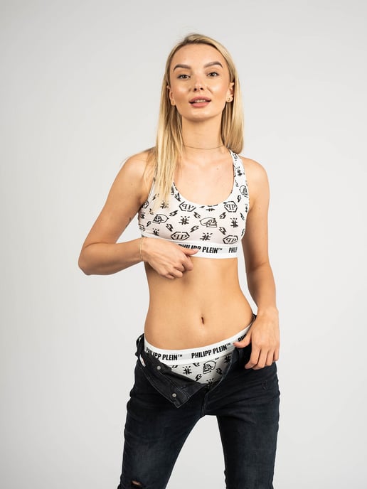 Philipp Plein Bh 2-pack Kvinna Vit - Image 2