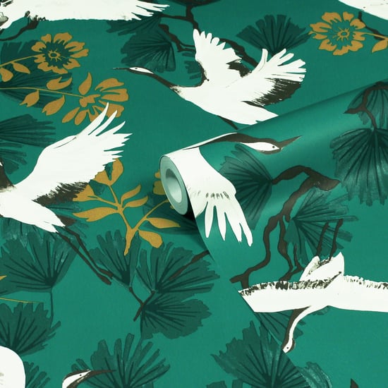 Demoiselle Botanical Printed Wallpaper - Image 1