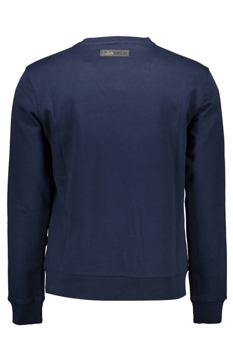 Philipp Plein Sport Signature Logo Donkerblauwe Jumper - Image 2