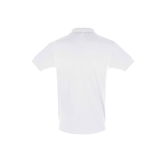 SOLS Heren Perfect Pique Korte Mouw Poloshirt (Wit) - Image 2