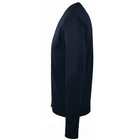 SOLS Heren Gouden Gebreid V Hals Vest (Marine) - Image 3