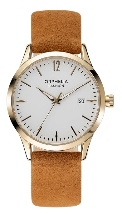 Orphelia Fashion Suede Women's Brown Watch OF711823