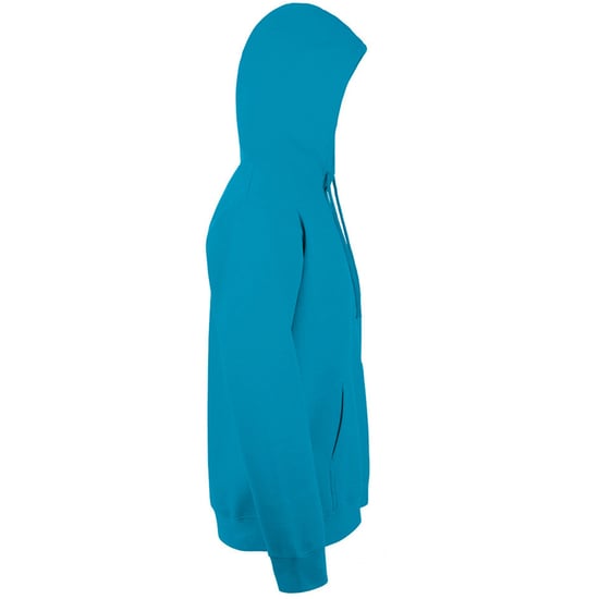 SOLS Snake Unisex Hooded Sweatshirt / Hoodie (Aqua) - Image 3