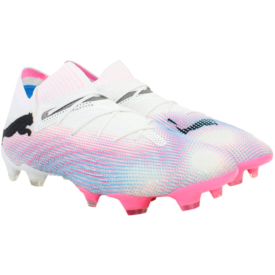 Puma Future 7 Ultimate FG/AG Mens White Football Boots - Image 2