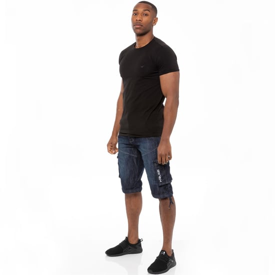 Kruze Mens Cargo Combat Shorts