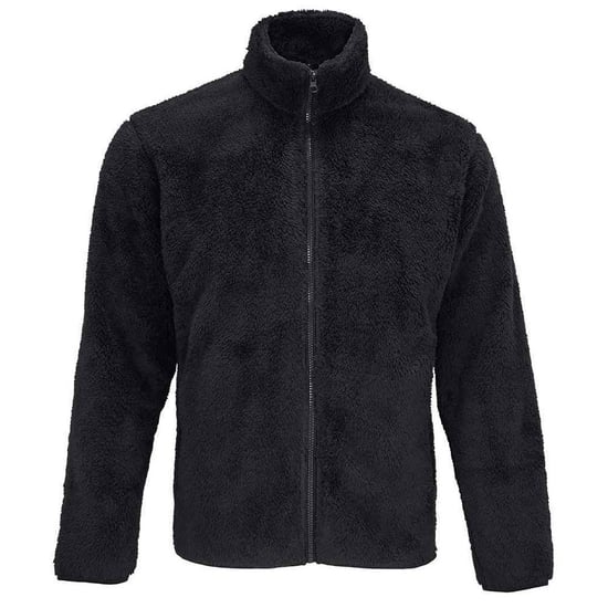 SOLS Vink Fluffy Jacket voor volwassenen (Koolstofgrijs) - Image 1