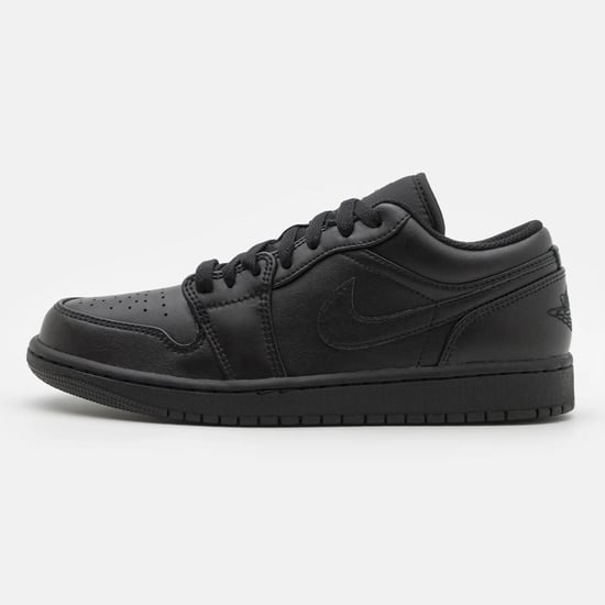 Nike Air Jordan 1 Low Herensneakers in zwart/zwart/wit - Image 1