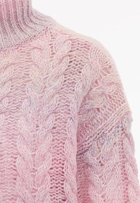 Mymo Jumper Dames roze geel - Image 3
