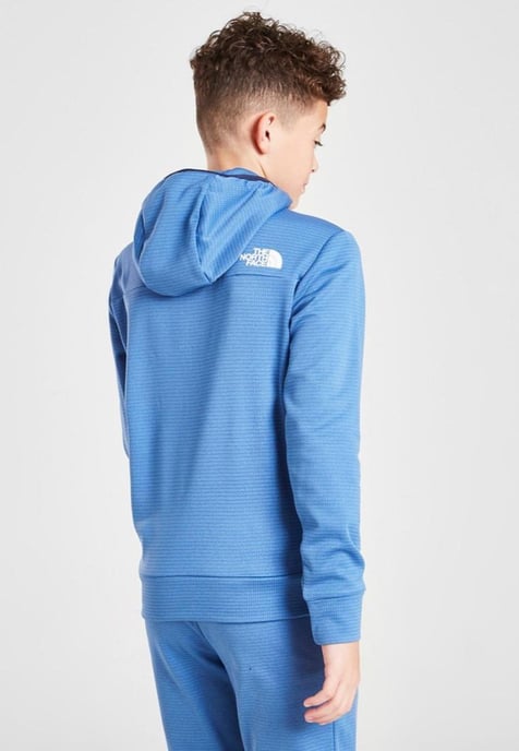 The North Face 1/4 Zip Amphere Hoodie Junior in FDR Blue - Image 2