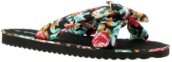 Wynsors Womens Flip Flops Kiley Slip On black floral