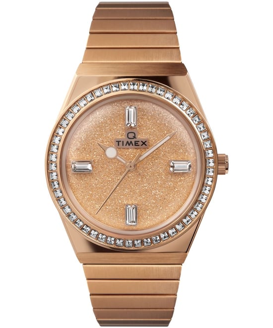 Timex Q Reissue Dames Horloge Roségoud TW2W10700 - Image 1