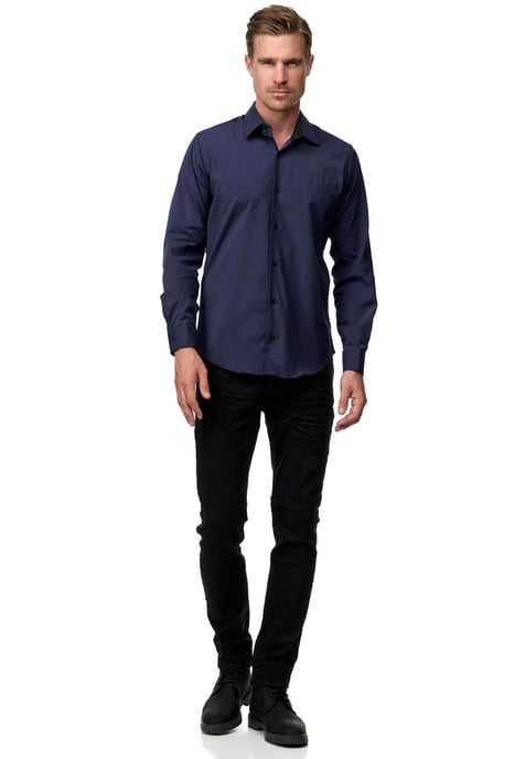 Rusty Neal Overhemden Overhemd Slim Fit Blauw - Image 6