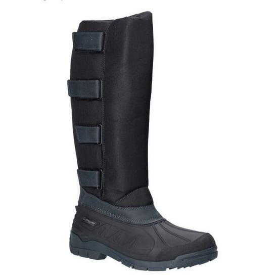 Cotswold Heren Kemble Knee High Wellington Boots (Zwart) - Image 1