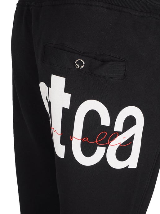 Just Cavalli Trousers Sweatpants Men's Black - Image 3
