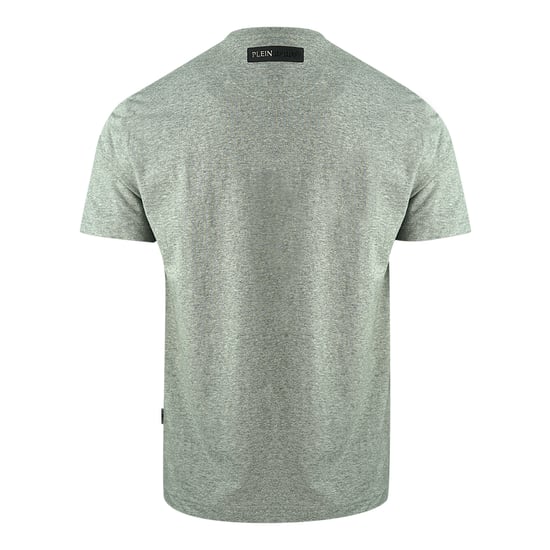 Plein Sport Block Logotyp Grå T-Shirt - Image 2
