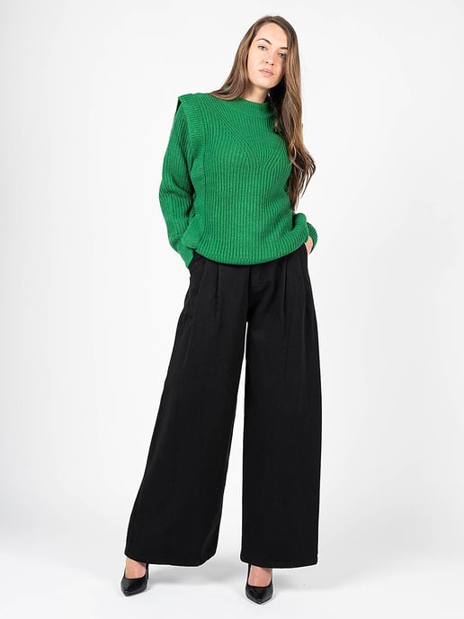 Silvian Heach Pullover Woman's Green - Image 2