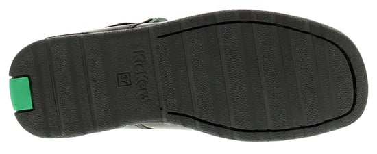 Kickers Womens Shoes Work School Fragma T Buckle Leather black