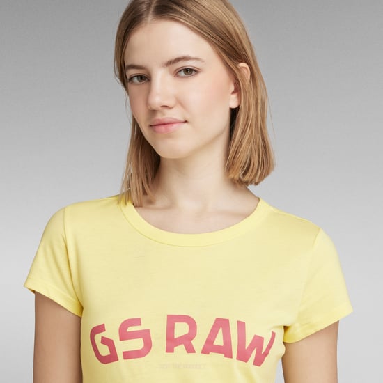 G-Star RAW Slim Chest Print Top