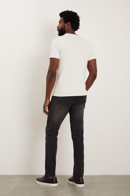 Black Wash Skinny Fit Jean - Image 3