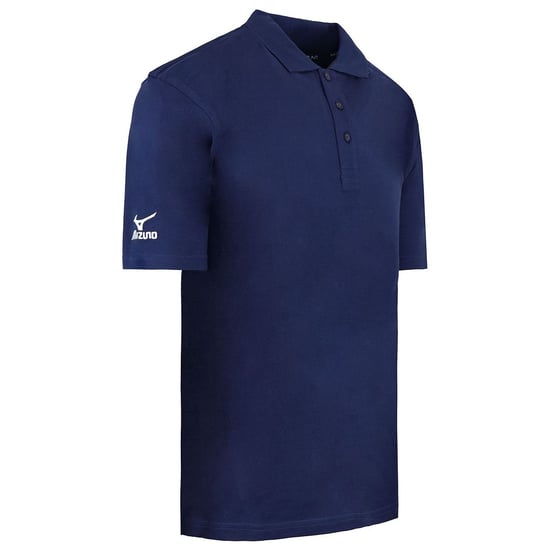 Mizuno Pro Kids Navy Golf Polo Shirt - Image 2