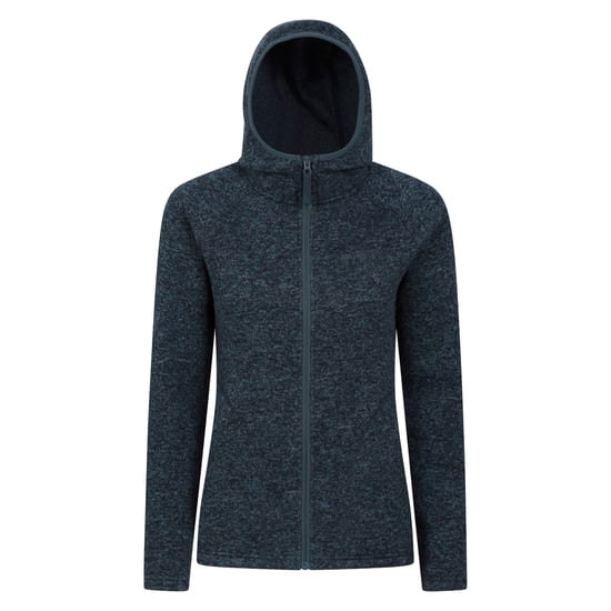 Mountain Warehouse Womens/Ladies Nevis Full Zip Hoodie (Dark Blue)