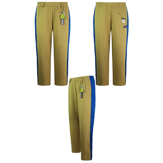 Puma x Ader Error T7 Overlay Brown Womens Joggers - Image 3