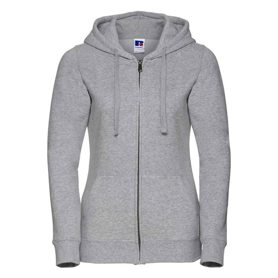 Russell Dames/Dames Authentic Full Zip Hoodie (Licht Oxford) - Image 1