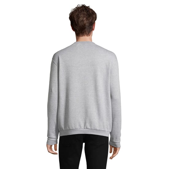 SOLS Heren Spider Ronde Hals Sweatshirt (Grijze Melange) - Image 2