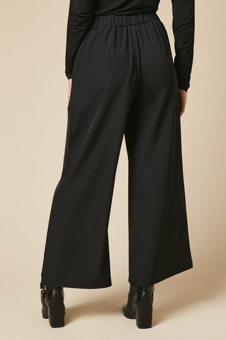 Petite Elasticated Waist Straight Leg Trouser