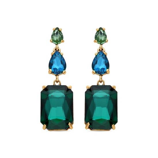 Luxenter Lali earrings finished in 18k yellow gold