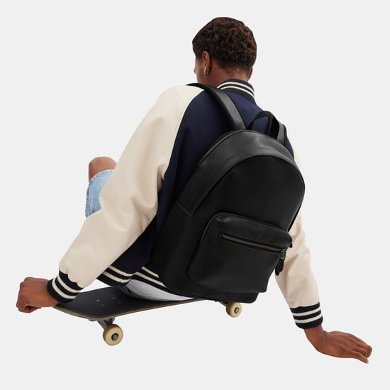 West Backpack in Pebbled Leather Bag