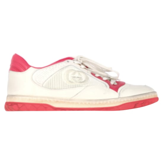 Gucci MAC80 Sneakers in Red Leather - Image 1