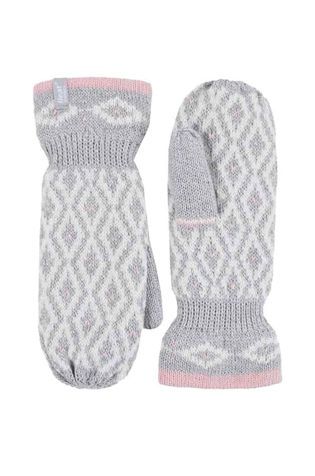 Heat Holders - Thermische winterwanten voor dames - Lichtgrijs - Image 1