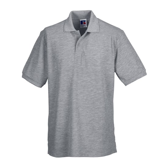 Russell Heren Polycotton Pique Slijtvast Poloshirt (Licht Oxford) - Image 1