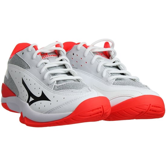 Mizuno Wave Flash All Court Womens White Tennis Shoes - Image 1