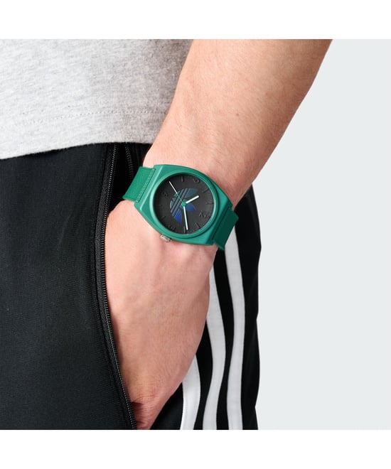 Adidas Originals Project Two Grfx Unisex's Green Watch AOST24552 - Image 4