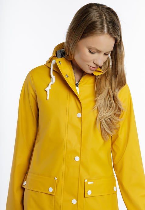 ICEBOUND rain jacket women mustard - Image 4