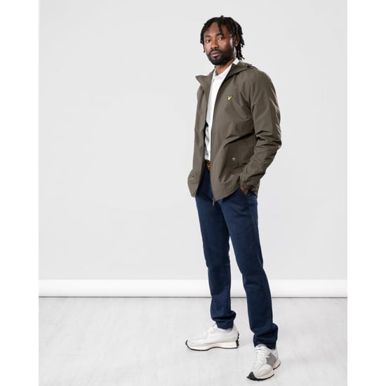 Lyle & Scott jack met rits en capuchon in olijfgroen - Image 5