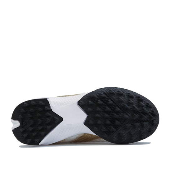 Boy's adidas Childrens X GHOSTED.3 Turf Football Boots in White gold - Image 4