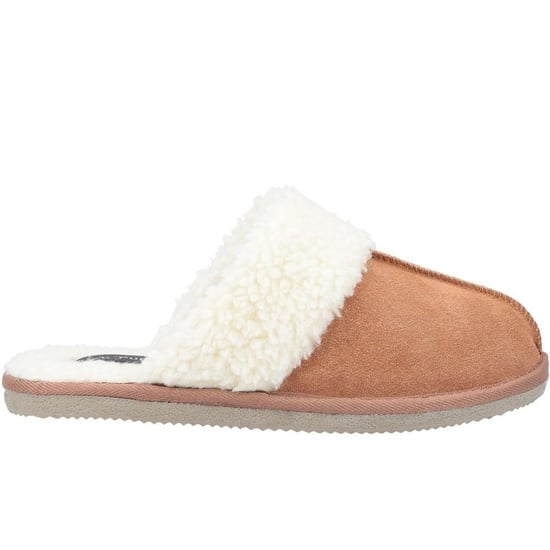 Hush Puppies Womens/Ladies Arianna Suede Slippers (Tan) - Image 3