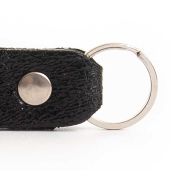 Purapiel Key Ring Mikeyglam In Black