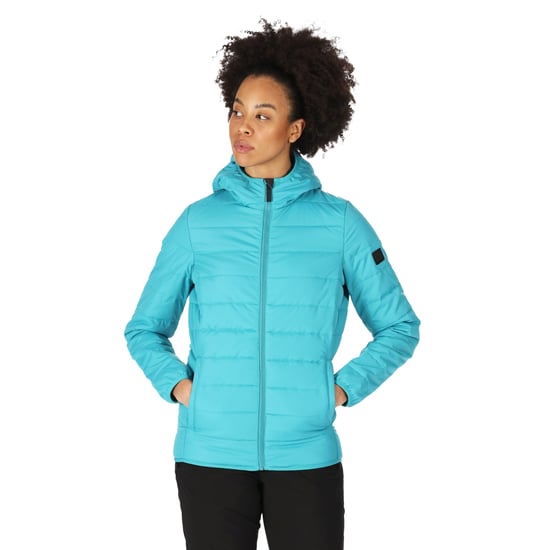 Regatta Womens/Ladies Helfa Padded Jacket (Pagoda Blue) - Image 3